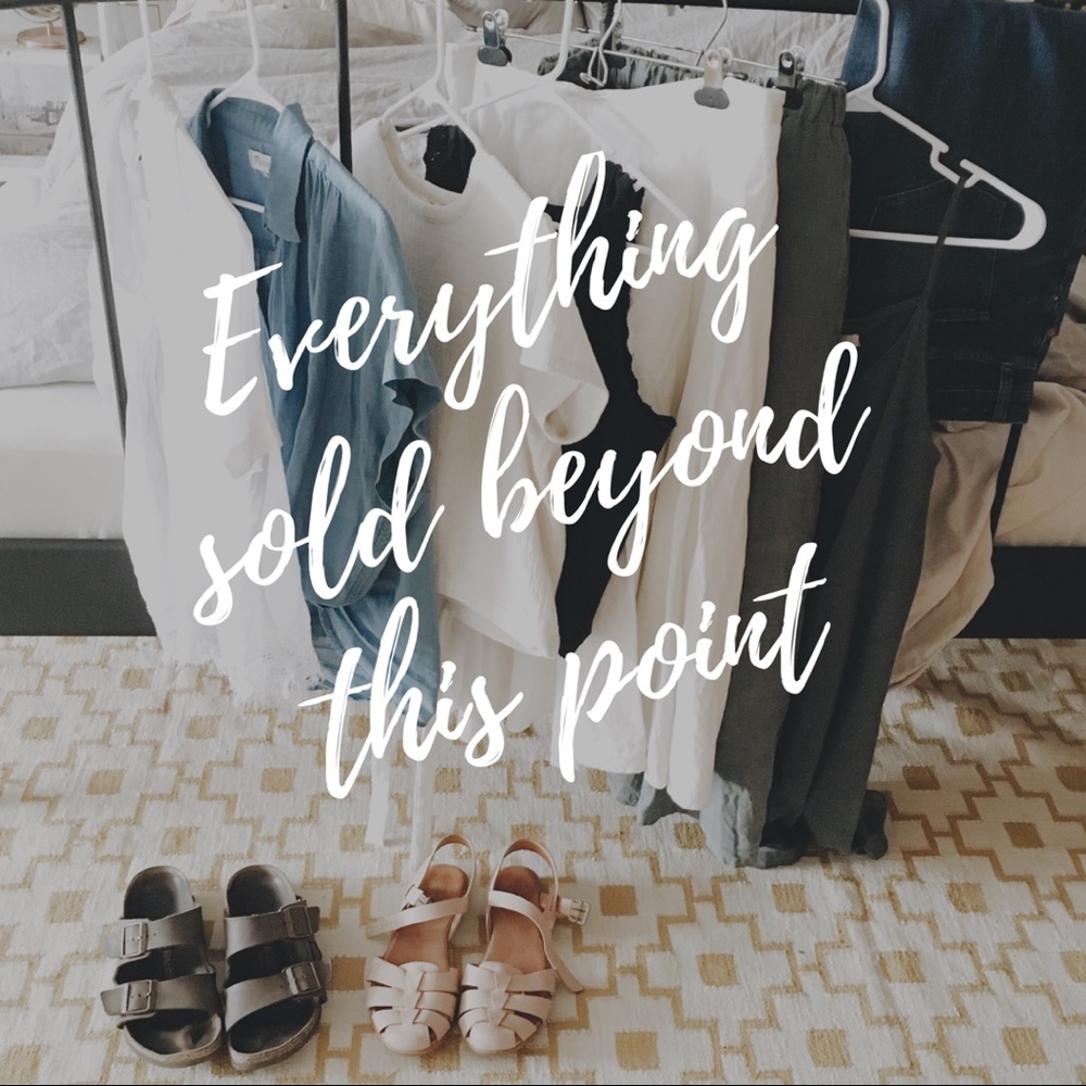 Sold beyond this point